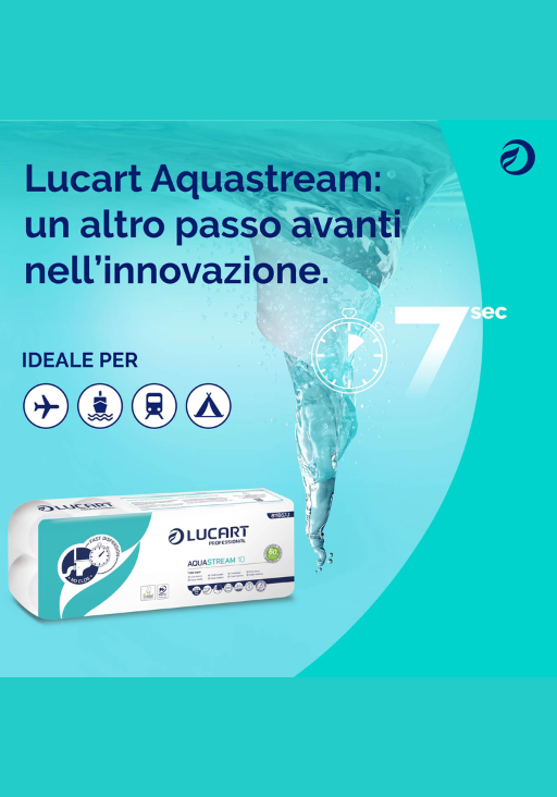 carta igienica aquastream lucart