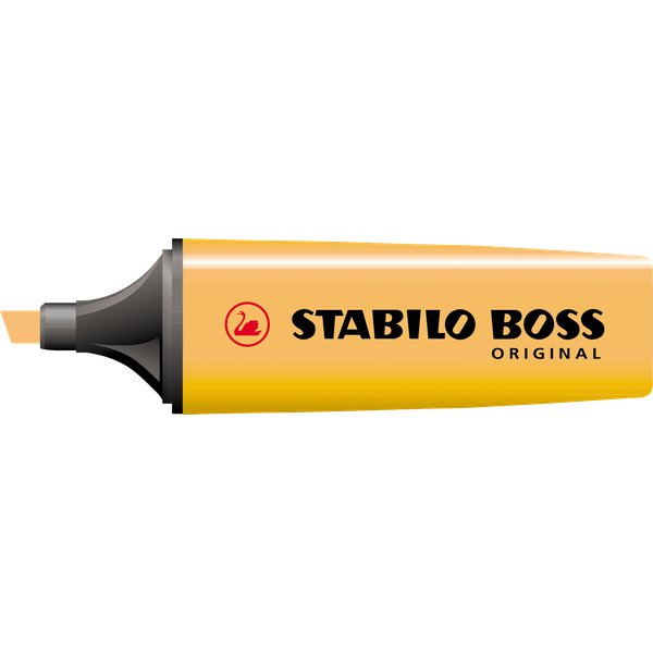 Scatola cartone evidenziatori Stabilo Boss Original - arancio - 2-5 mm -  70/54 (conf.10)
