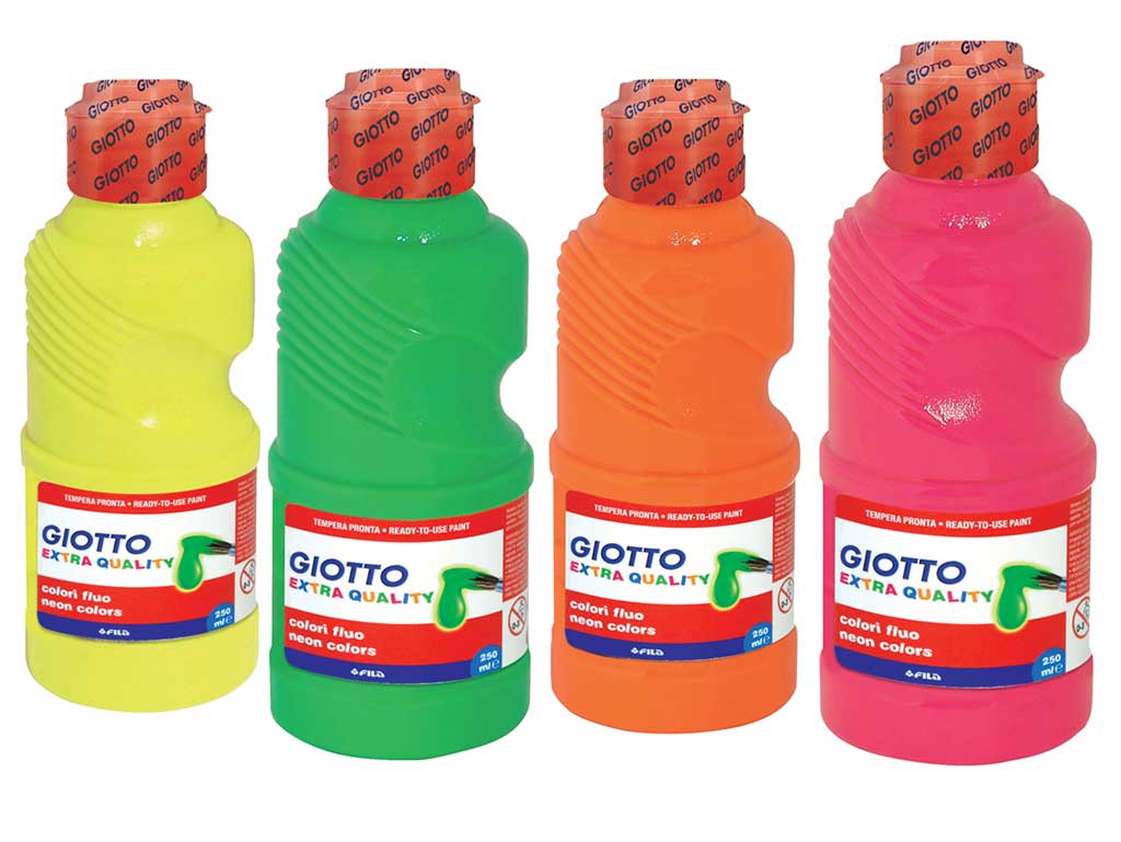 Tempera pronta Giotto - Rosa Fluo - 250ml - 531104