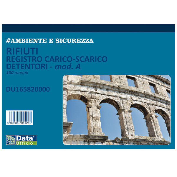 Registro carico-scarico rifiuti Semper Multiservice - 297x215 mm