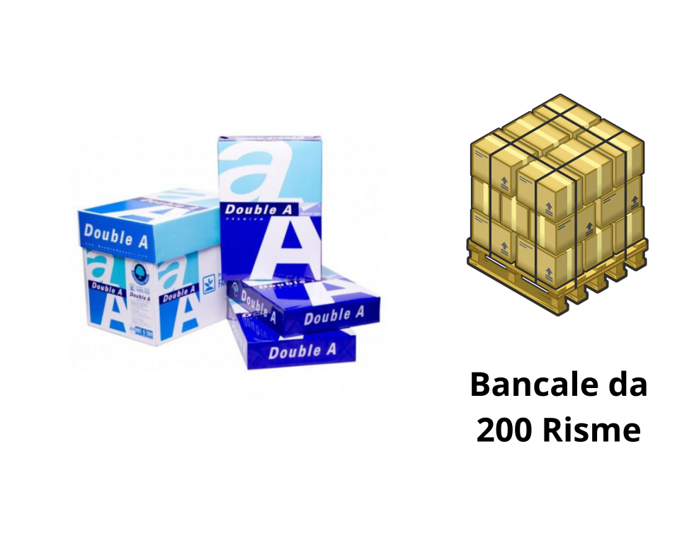 Bancale carta formato A5 - 80gr - 500 Fogli - Ideale per ricette e